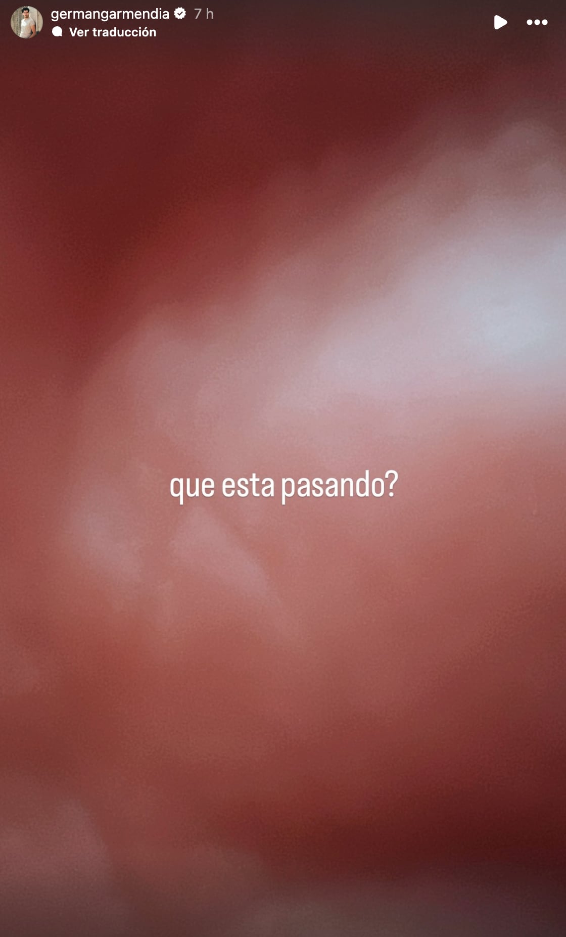 Mensaje de Germán Garmendia