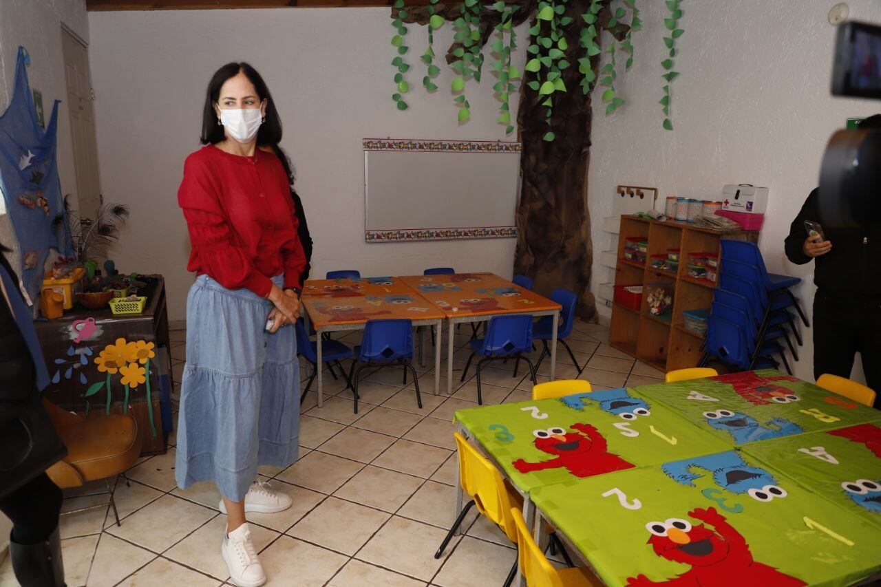 Lía Limón inaugura Celestín Freire, estancia infantil número 15, en Álvaro Obregón