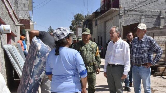 SLP anuncia 3.5 millones de pesos en apoyos a familias afectadas por tromba