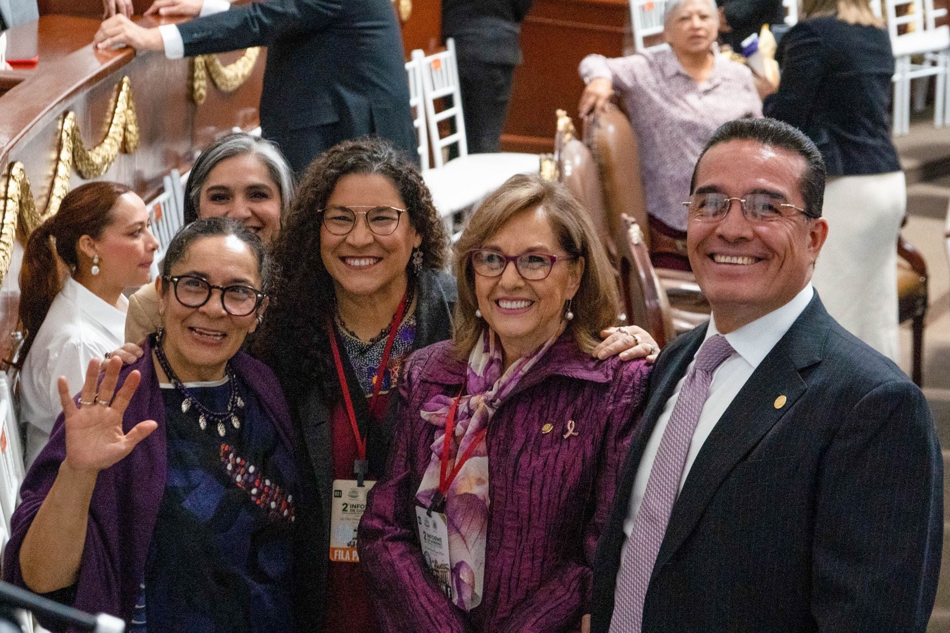 Lenia Batres falta a sesión de la SCJN por asistir al informe de Clara Brugada