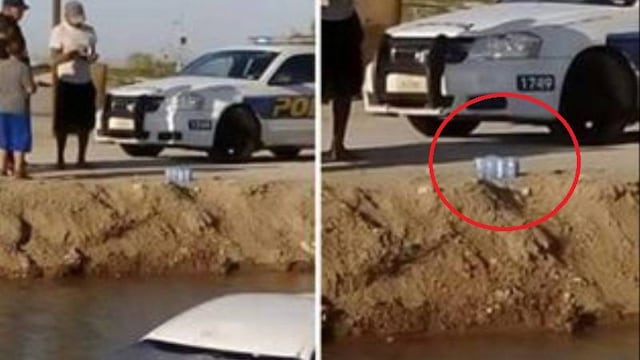 Pierde su coche, rescata sus cervezas