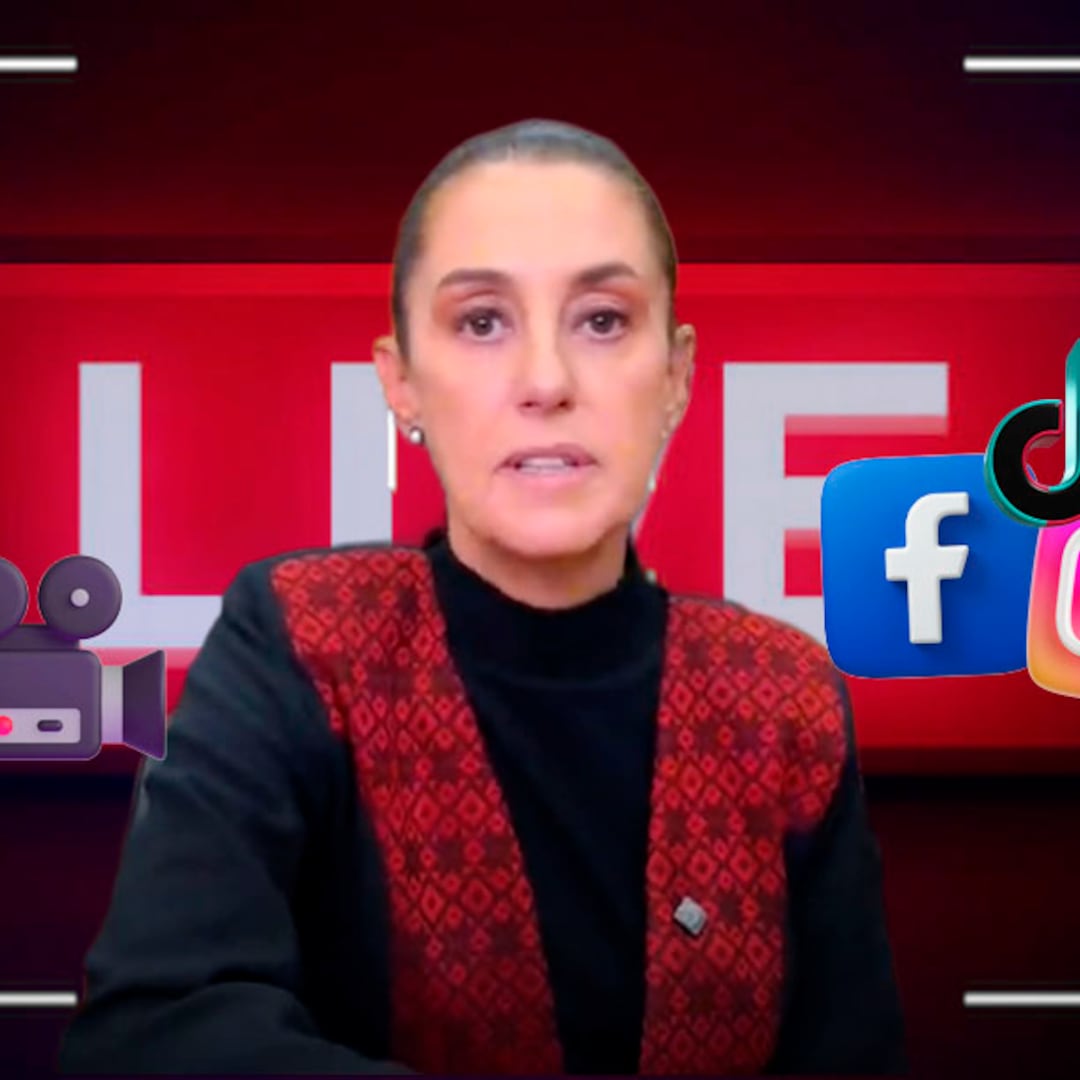 Sheinbaum hará live para escuchar opiniones sobre decreto de plataformas digitales