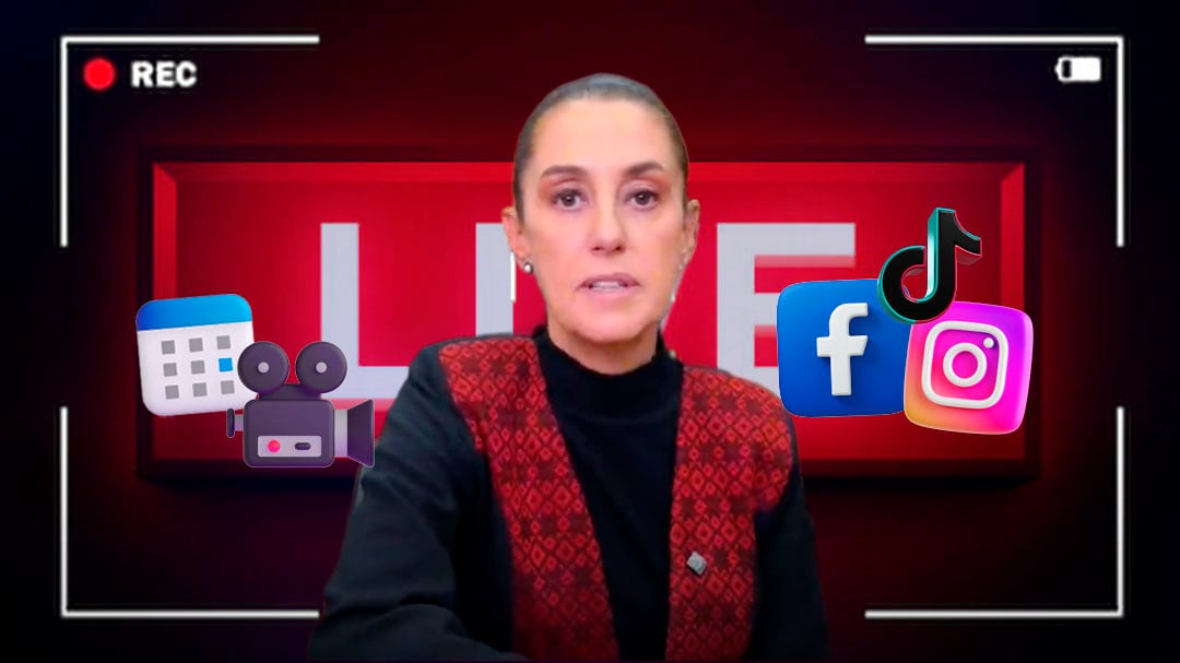 Sheinbaum hará live para escuchar opiniones sobre decreto de plataformas digitales