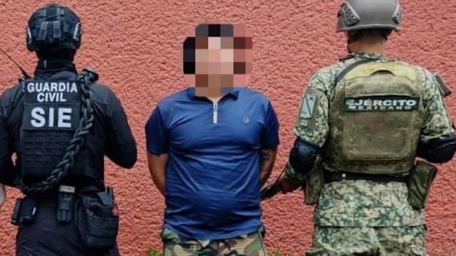 El 'Llanero' presunto extorsionador de limoneros en Michoacán.