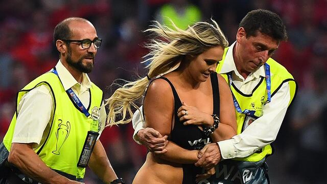 Una espontánea interrumpió la fina en el Wanda