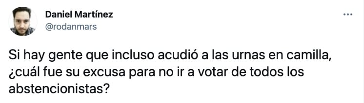 Tuit Daniel Martínez