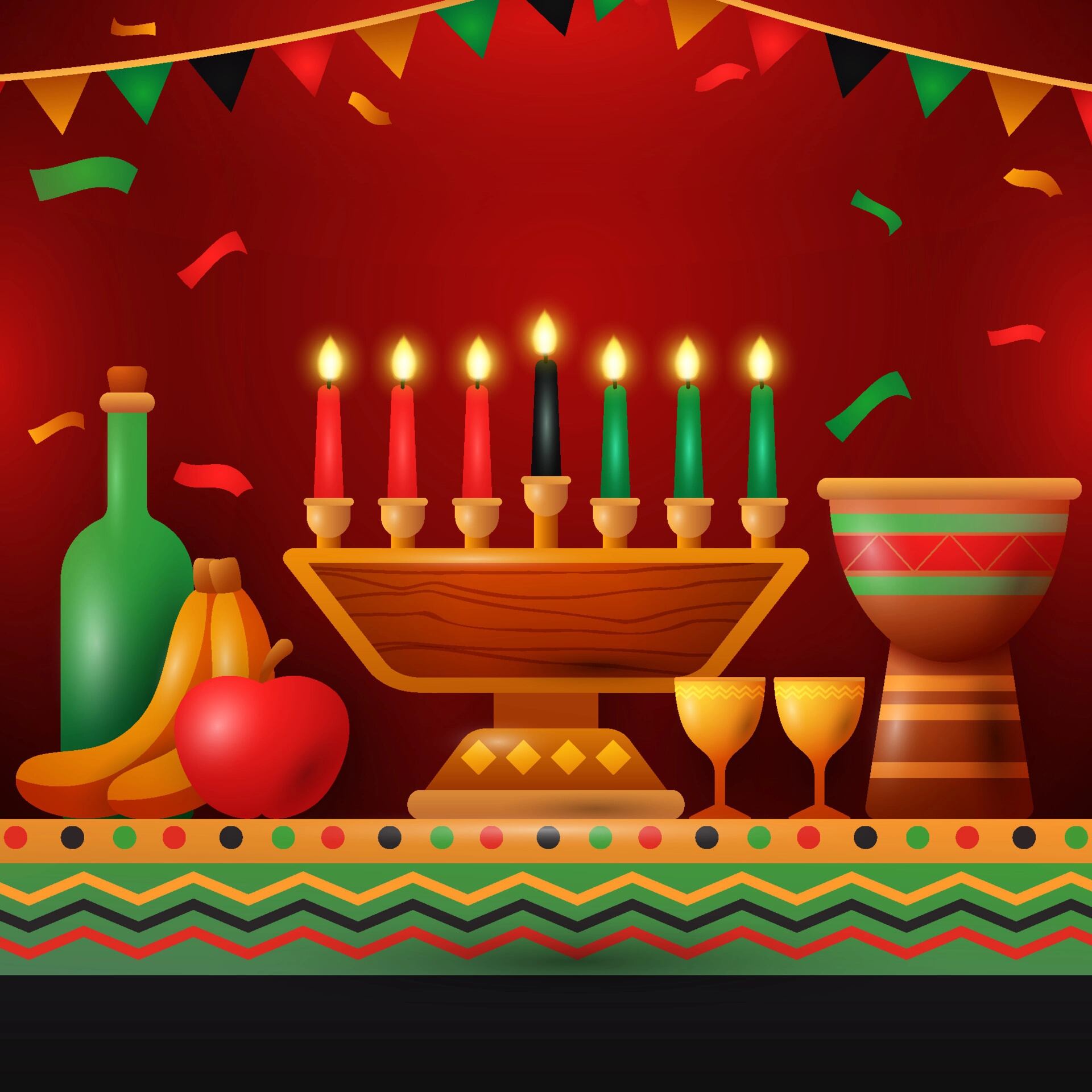 ¿Qué es el día de la Kwanzaa y por qué se celebra durante 7 días?
