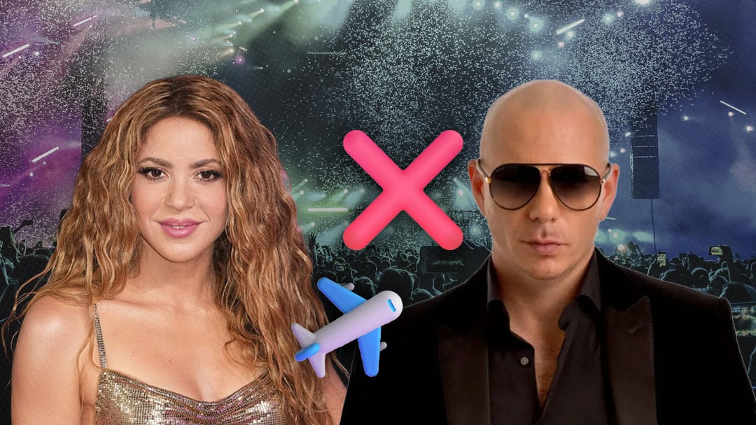 Concierto de Shakira en Tijuana cancela a Pitbull como artista invitado y revela el motivo