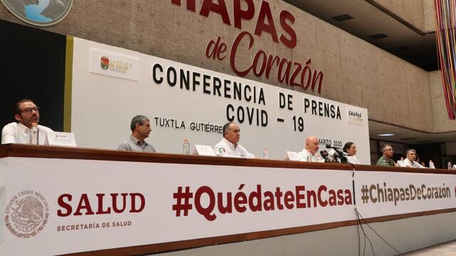 Actualizaron cifras de infectados en Chiapas y estrategia contra Covid-19.