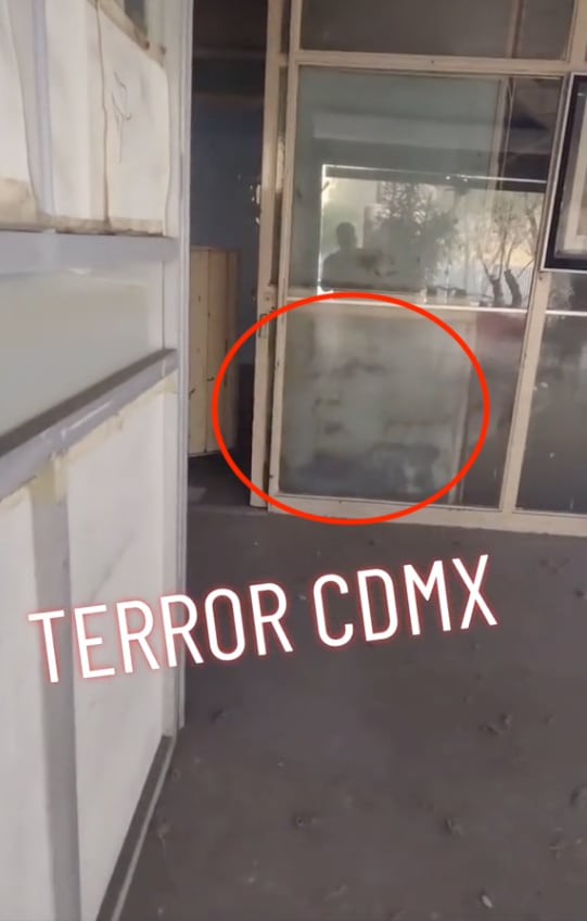 Rostros en el antiguo edificio del SEMEFO