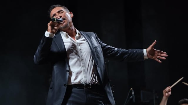 Omar Terrazas García, esposo de Mara Lezama, abrió el concierto de Alejandro Fernández en Cancún