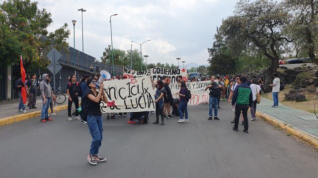 Marcha en la UNAM