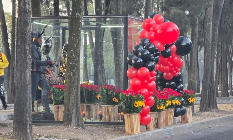 Altar satánico en Río Churubusco: Quitan supuesta ofrenda a la Santa Muerte en Iztacalco