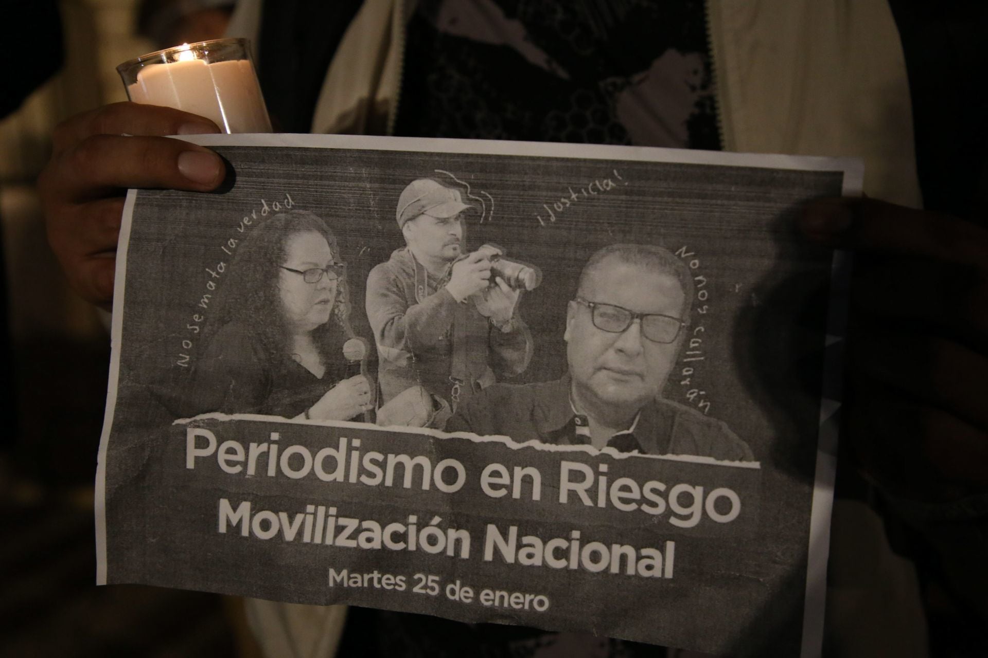 Movilización por los periodistas asesinados en México