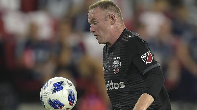 Rooney en un partido con el DC United