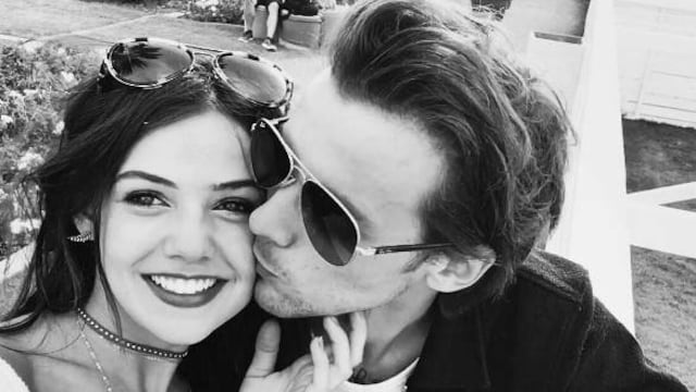 Danielle Campbell y Louis Tomlinson