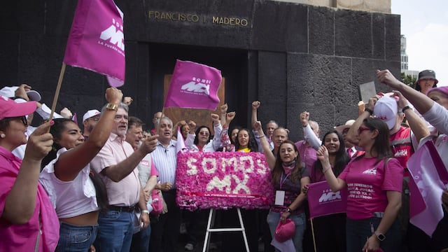 Guadalupe Acosta Naranjo, presidente de Somos México (MX) realizó su primer mensaje como partido político