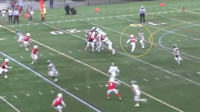 Haley Van Voorhis, primera jugadora no pateadora en el futbol americano colegial.