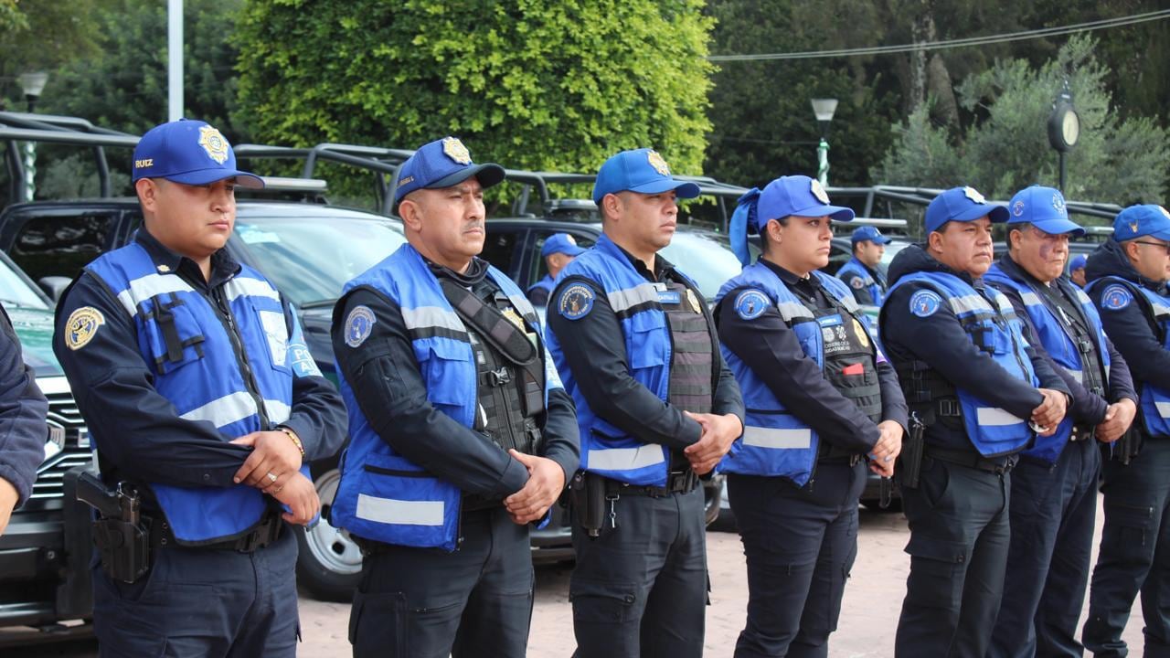 Más de 90 elementos refuerzan operativo de seguridad navideño en Iztacalco