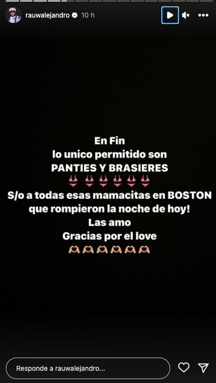 Rauw Alejandro es golpeado por el celular de un fan