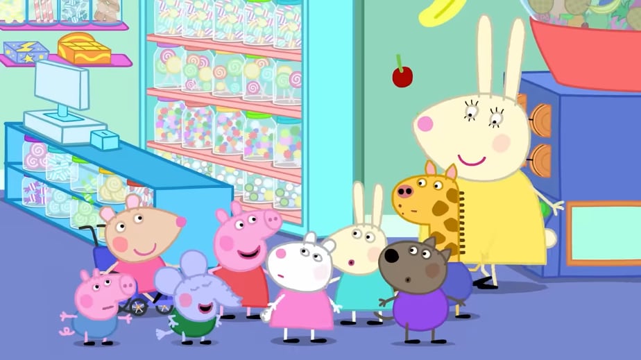 Peppa Pig por el Día de los Gusanos de Gomita