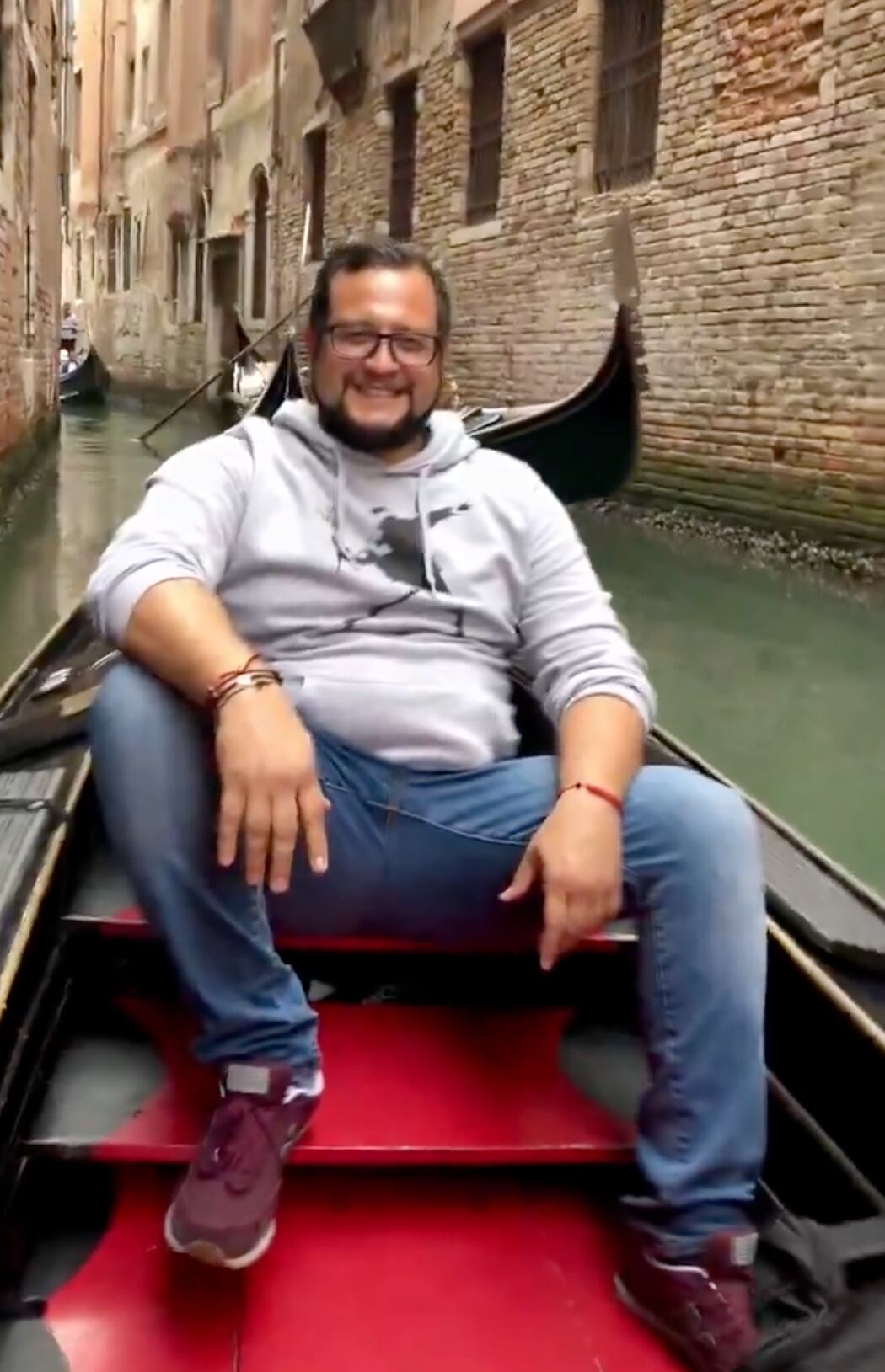 José Ramón López Beltrán en Venecia
