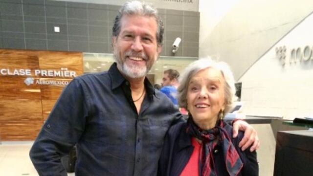 Plácido Garza y Elena Poniatowska