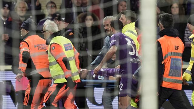 Edoardo Bové, jugador de la Fiorentina, se desploma en pleno partido vs Inter.