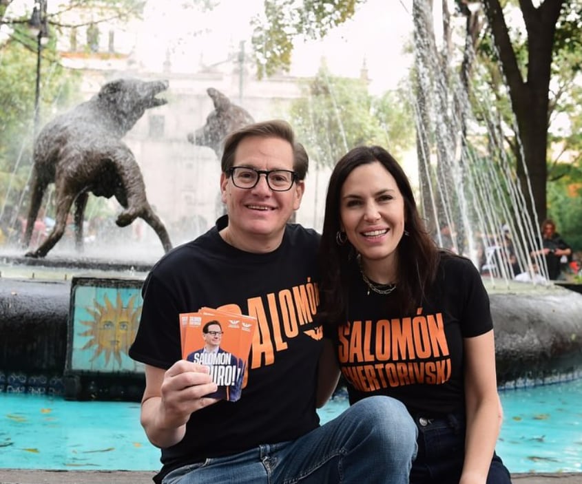 Salomón Chertorivski y su esposa Yona