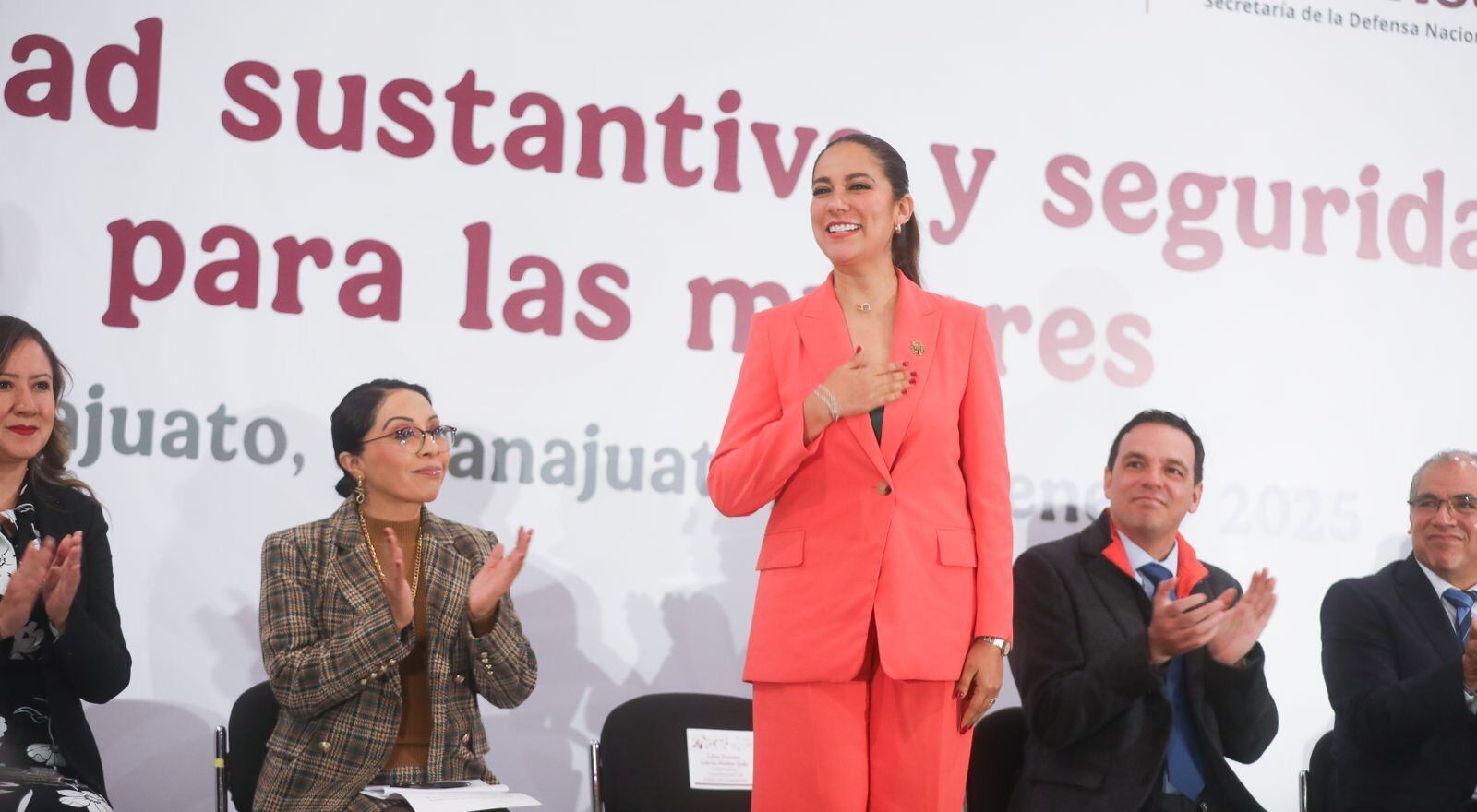 Guanajuato: Libia Dennise García Muñoz Ledo inaugura Foro igualdad Sustantiva y Derechos de las Mujeres
