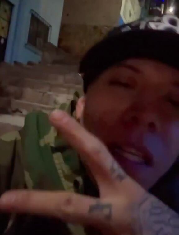 Santa Fe Klan enloquece en Navidad y echa disparos al aire