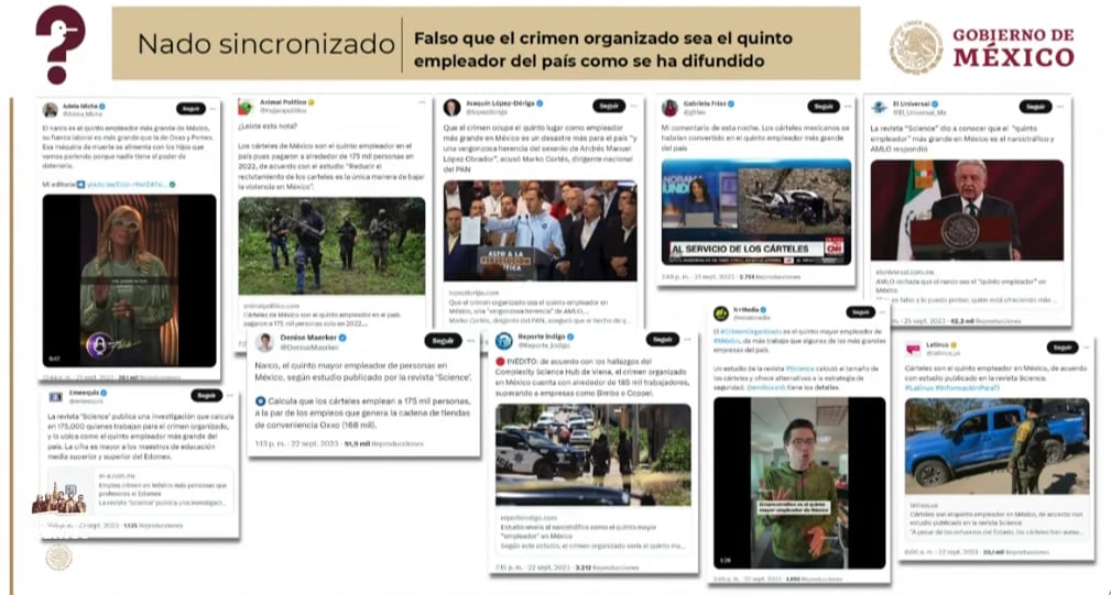Mentiras de la semana del 27 de septiembre