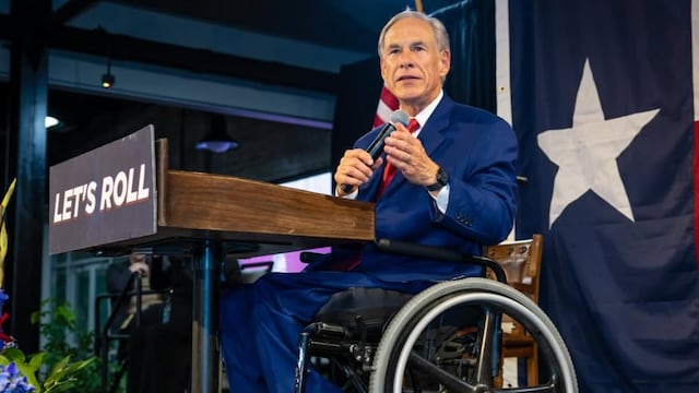 Greg Abbott, gobernador de Texas