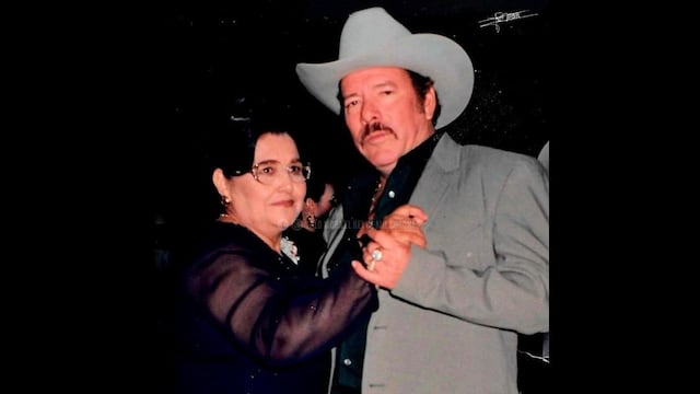 Lalo Mora y su esposa Aurora