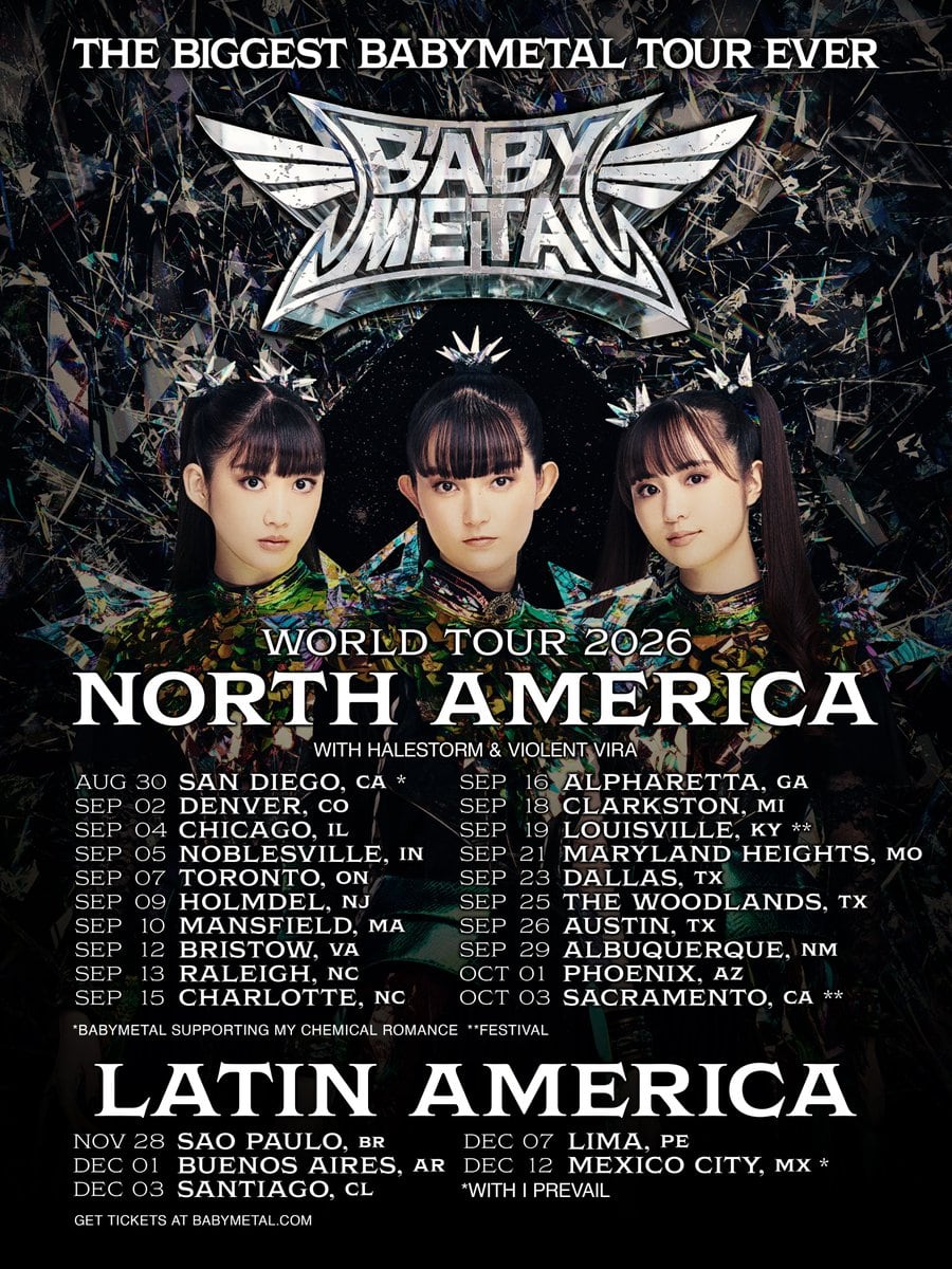 Babymetal en CDMX: fecha y boletos para su regreso a México