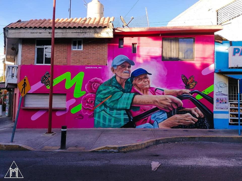 Pareja de adultos mayores Iztalapapa
