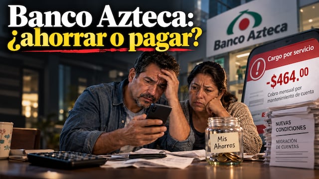 Banco Azteca modifica comisiones en cuentas de ahorro