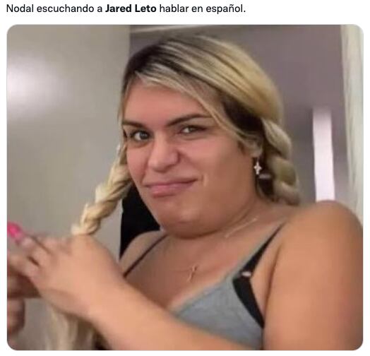 memes de Jared Leto y Belinda