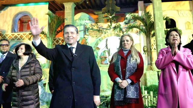 Giovani Gutiérrez inaugura Belén monumental