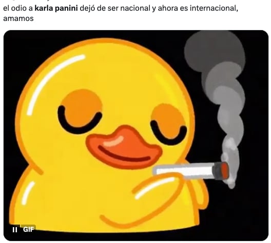 Memes celebran que Karla Panini sea odiada mundialmente