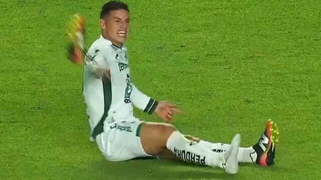 James Rodríguez le lanzó su zapato al árbitro en el Querétaro vs León