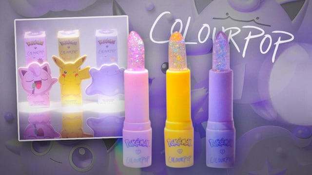 El maquillaje de Pokémon x Colourpop