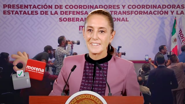 Claudia Sheinbaum habló sobre la elección de los coordinadores de Morena