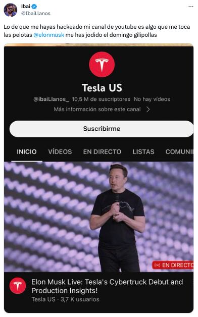 Hackeo a Ibai Llanos