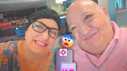 Esposa de Luis de Alba revela detalles de la caída que sufrió el actor