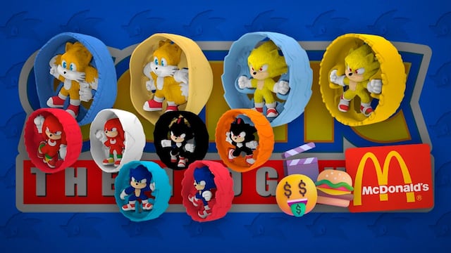 Sonic 3 llega a la cajita feliz de McDonald’s: Precio, juguetes coleccionables y fecha de lanzamiento en México