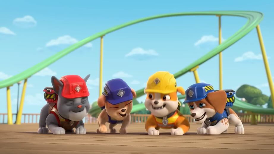Rubble y Equipo de los Paw Patrol