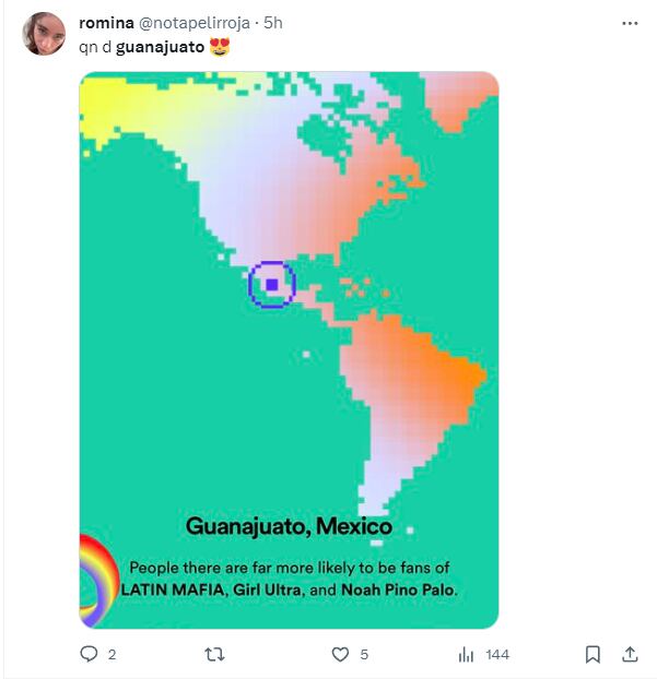Guanajuato en Spotify Wrapped 2023