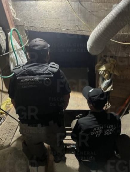 FGR encuentra túnel en Tijuana
