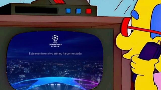 Meme de la Champions League en HBO Max
